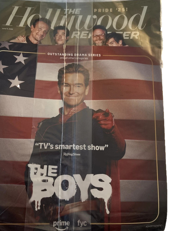 NEW Sealed The Hollywood Reporter Magazine June 11 2025 The Boys pride 25 & more