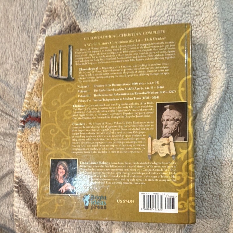 Bright Ideas Press Mystery of History Vol I 3rd Ed Hardcover Illustrated gallery