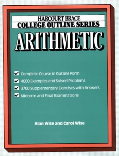 Arithmetic College Outline Ser – VERY GOOD