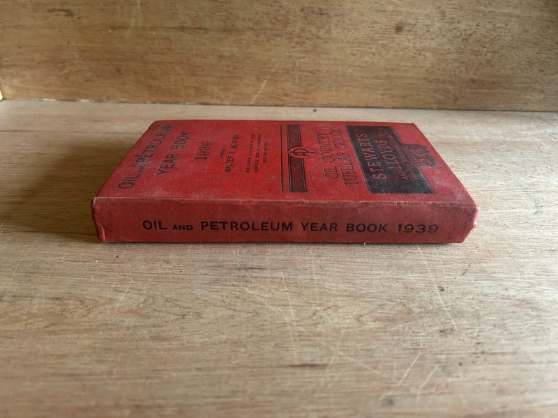 Oil Petroleum Yearbook 1939 Walter Skinner HC Stewarts Lloyds S & L Vintage gallery