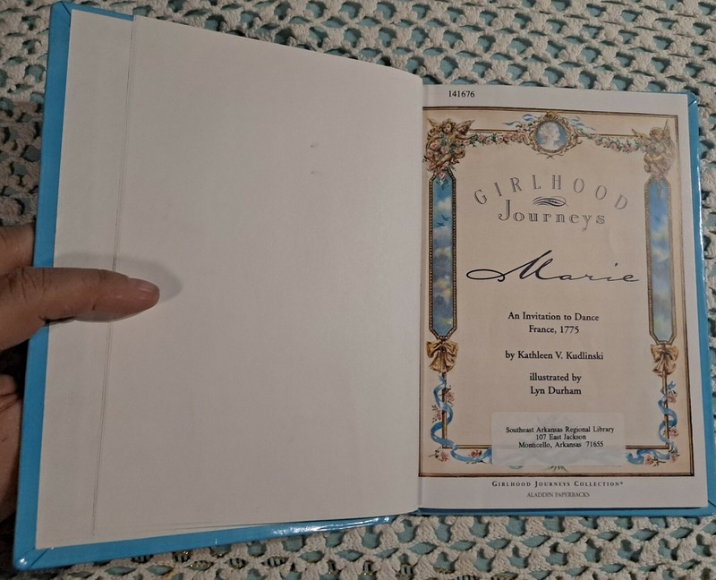 Girlhood Journeys Ser.: Marie: An Invitation to Dance, Paris 1775, ex-library gallery