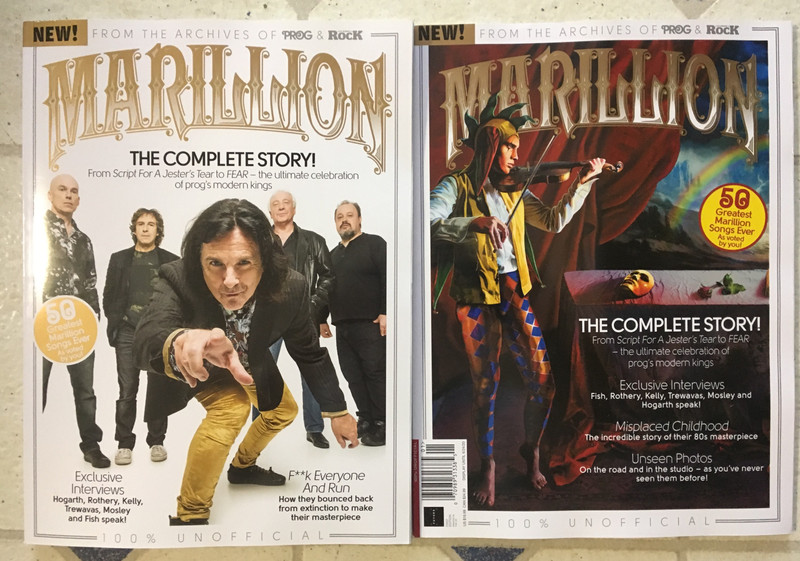 CLASSIC ROCK PROG 1st Edition MARILLION ARCHIVES Albums UNSEEN PHOTOS Full Story