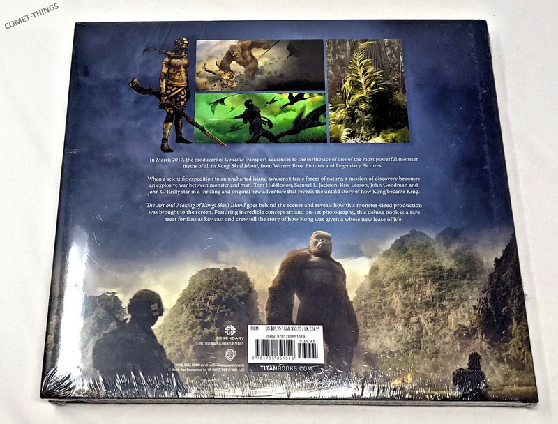 The Art of Kong: Skull Island ~ Ward, Simon W/Pull-out poster ! gallery
