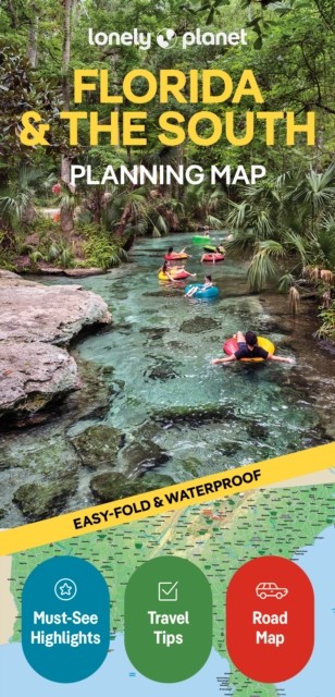 LONELY PLANET FLORIDA THE SOUTH PLANN Map Self Help Business