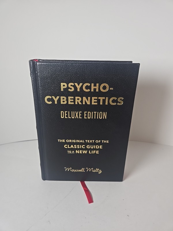 Psycho-Cybernetics Deluxe Edition by Maxwell Maltz Leather Bound Classic Guide