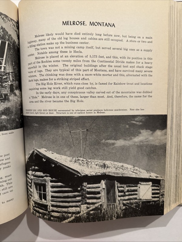 Ghost Towns Of The West by Lambert Florin VTG 1971 Hardcover LARGE 972 Pages! gallery