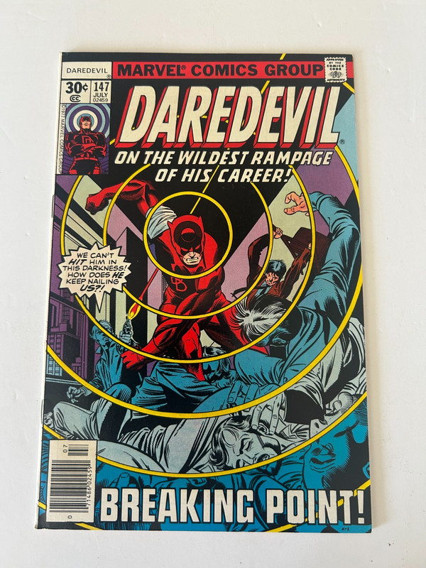 DareDevil the Man Without Fear ! #147 – 1977 – Cents copy – VF+ (8.5)