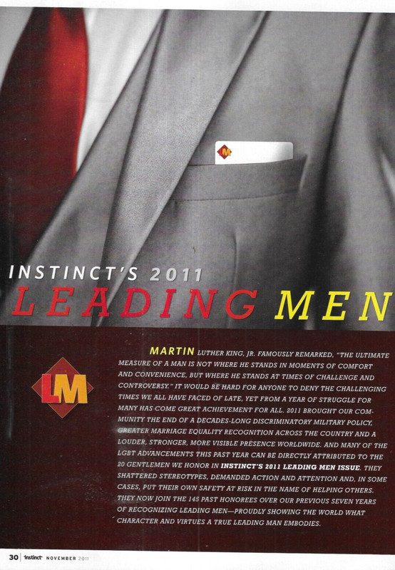 Instinct Gay Magazine Leading Men Rick Welts Men's Fashion Jerusalem Tel Aviv gallery