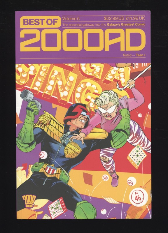 Best of 2000AD Vol. 5 Into The Galaxy’s Greatest Comic Pre-Owned #001