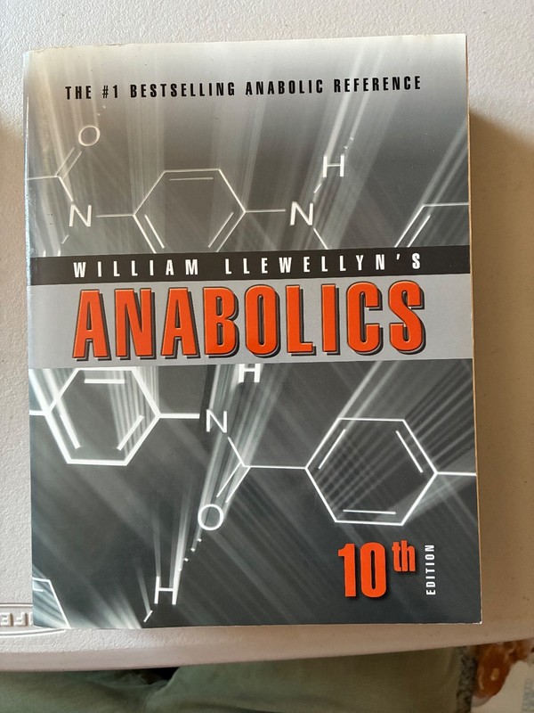ANABOLICS 10TH EDITION BY WILLIAM LLEWELLYN, ISBN-978-0-9828280-0-7 – SIGNED