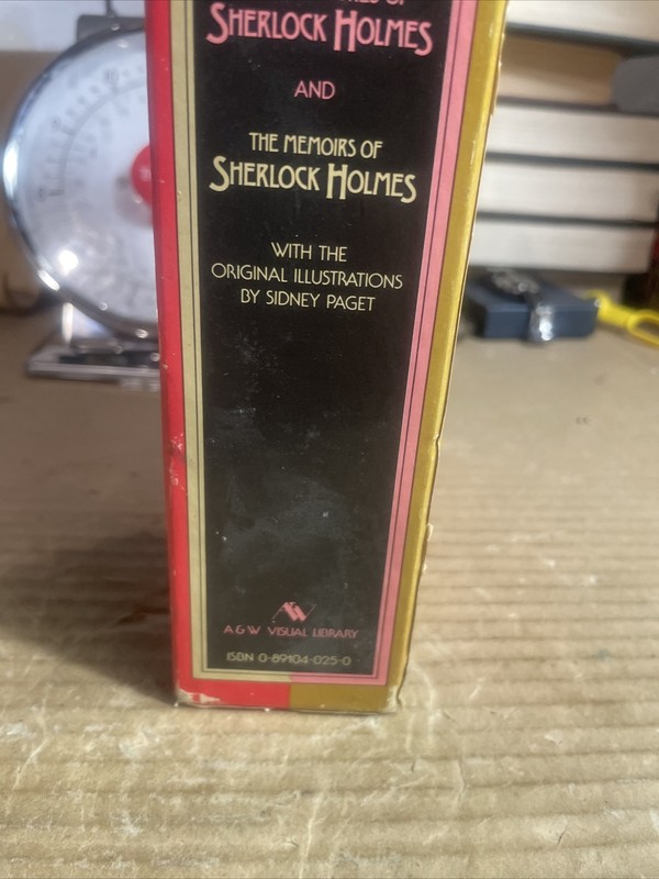 Adventures and Memoirs of Sherlock Holmes 2 Vol Box Set 1975 Illus. Sidney Paget gallery