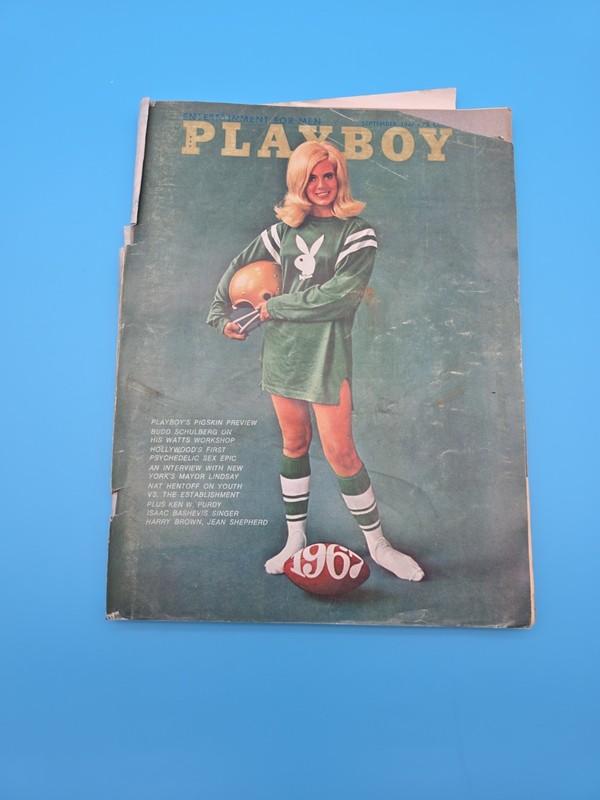 Vintage PLAYBOY Magazine September 1967 Entertainment for Men Singer Harry Brown