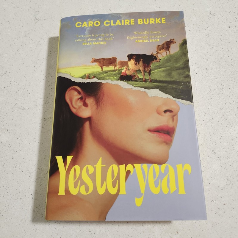 Yesteryear SIGNED Caro Claire Burke UK First Printing Hardcover gallery