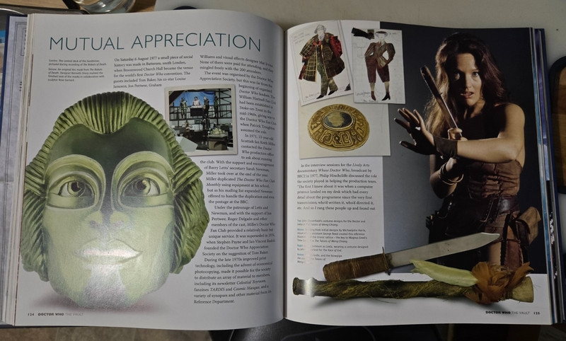 DOCTOR WHO THE VAULT First 50 Years (2013): Hardback Marcus Hearn BBC Sci-Fi TV gallery