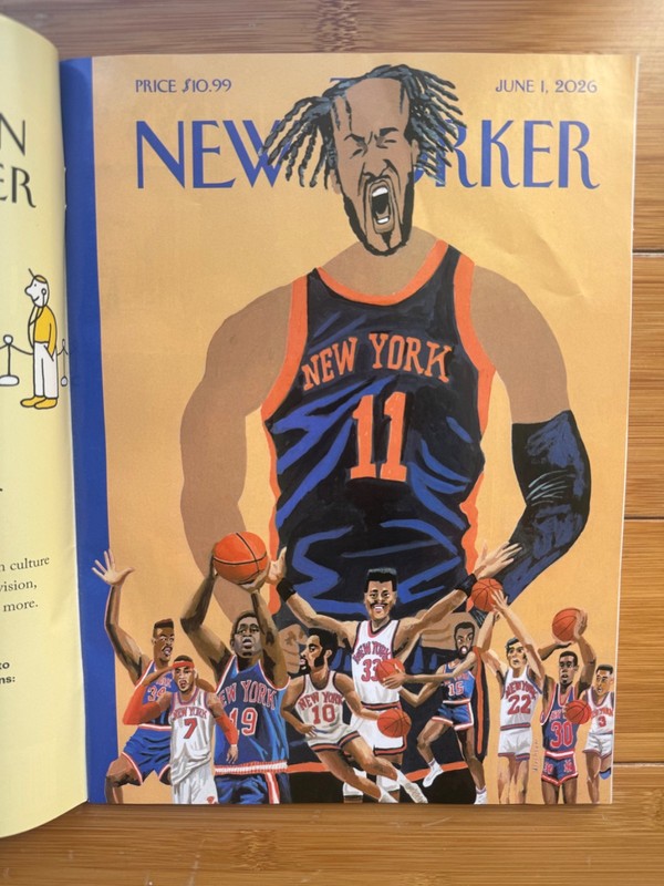 New Yorker Magazine Mag June 1 2026 Kings of New York Knicks Jalen Brunson