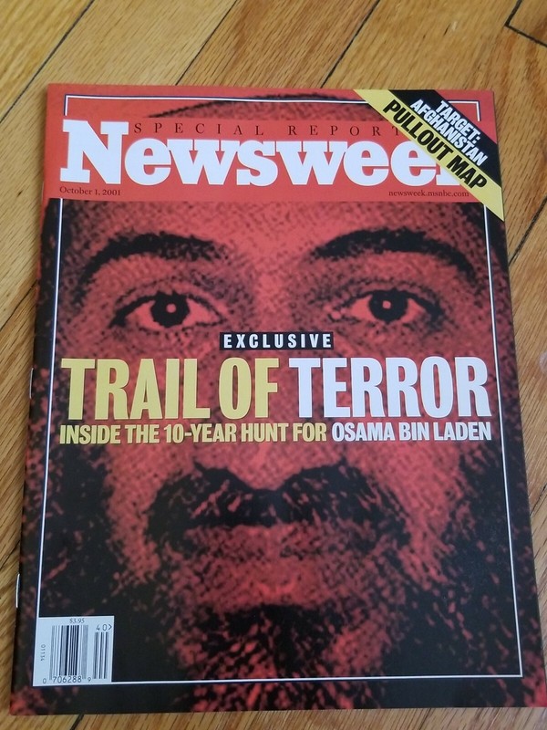 NEWSWEEK SPECIAL REPORT EDITION MAGAZINE – TRAIL OF TERROR – 10 YEAR HUNT