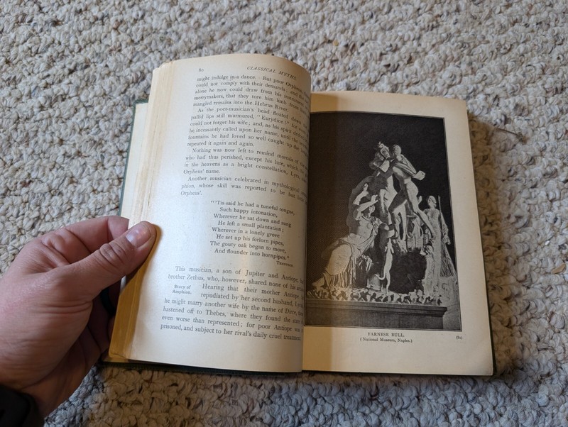 Myths of Greece and Rome H.A. Guerber American Book Company (c. 1921, HC) gallery