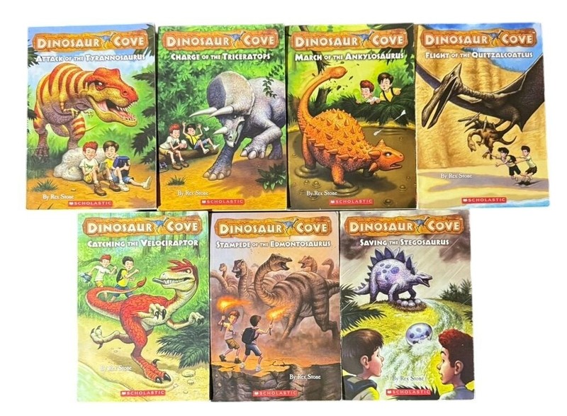 Rex Stone | Dinosaur Cove Early Reader Chapter Books #1-7