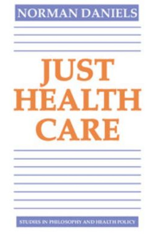 Just Health Care Paperback Norman Daniels