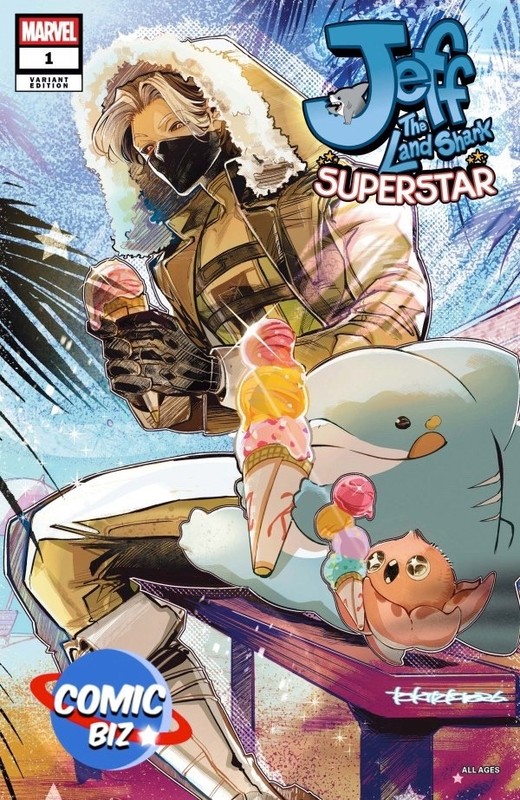 JEFF THE LAND SHARK: SUPERSTAR #1 (2026) *TOKITOKORO VARIANT* MARVEL COMICS