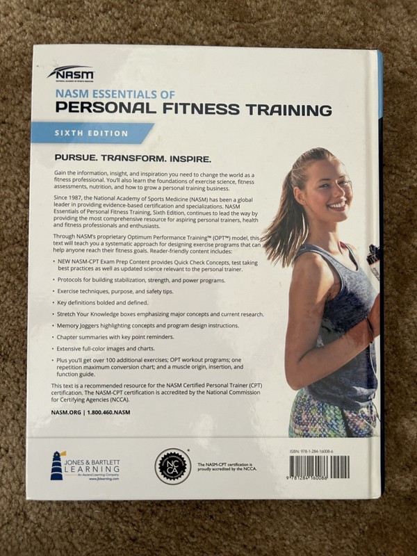 Nasm Essentials of Personal Fitness Training 6e gallery