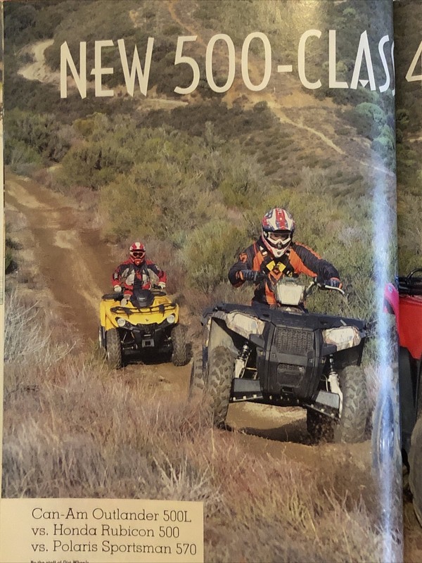 Dirt Wheels Magazine Can-Am 3x3 Spyder 500 4x4 Shootout April 2015 gallery