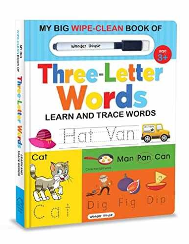 My Big Wipe And Clean Book of – Board book, by Wonder House Books – Very Good