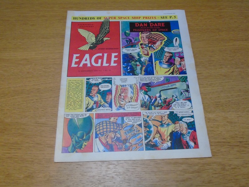 EAGLE Comic – Year 1954 – Vol 5 – No 39 – Date 24/09/1954 – UK Paper Comic