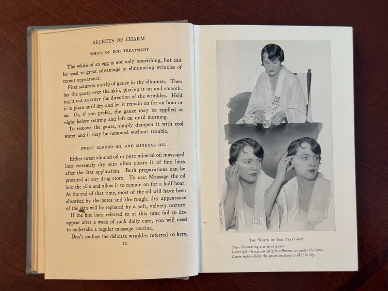 SECRETS OF CHARM vtg ZIEGFELD Josephine Huddleston ills HC book 1929 1920s gallery