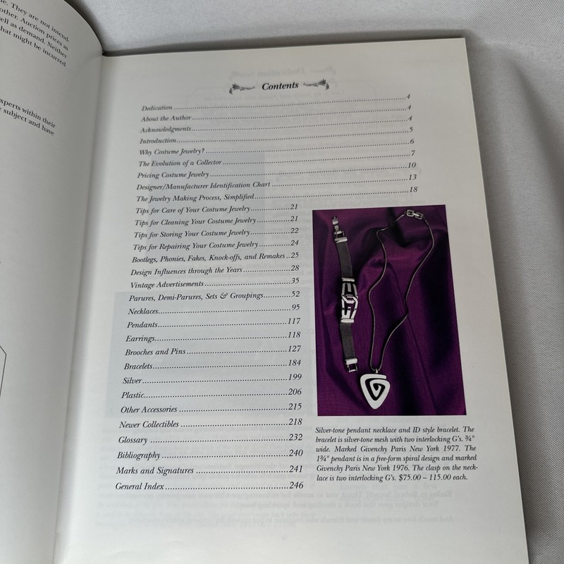 Collectible Costume Jewelry Identification And Values Cherri Simonds Hardcover gallery