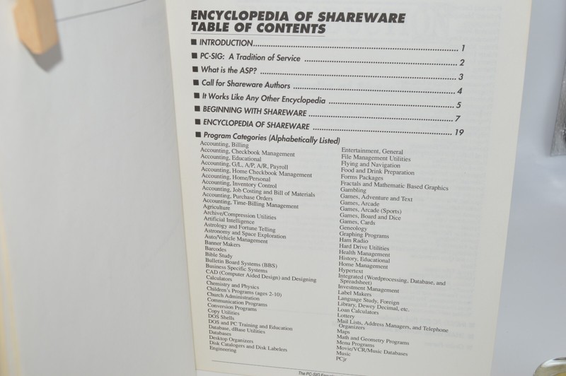 PC-SIG Encyclopedia of Shareware-THE Guide to Shareware gallery