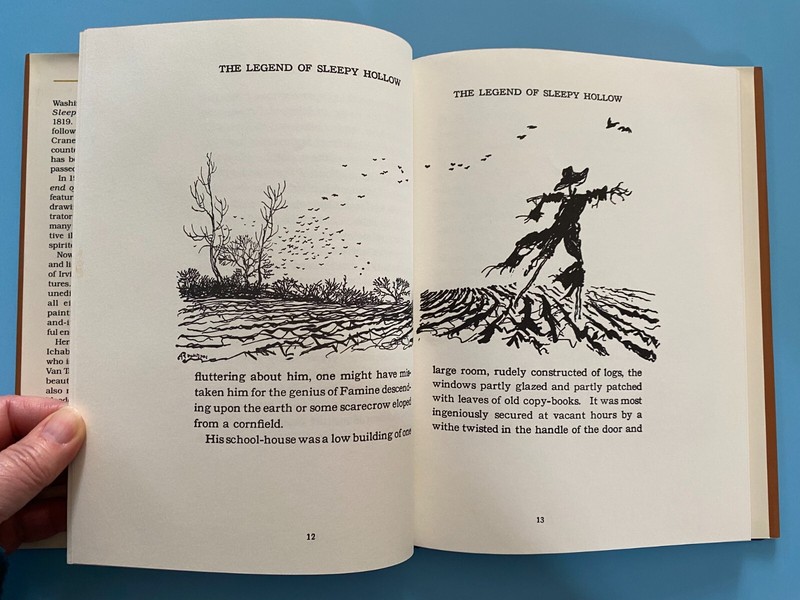 THE LEGEND OF SLEEPY HOLLOW by Wahington Irving (VTG 1990 HC DJ Books of Wonder) gallery