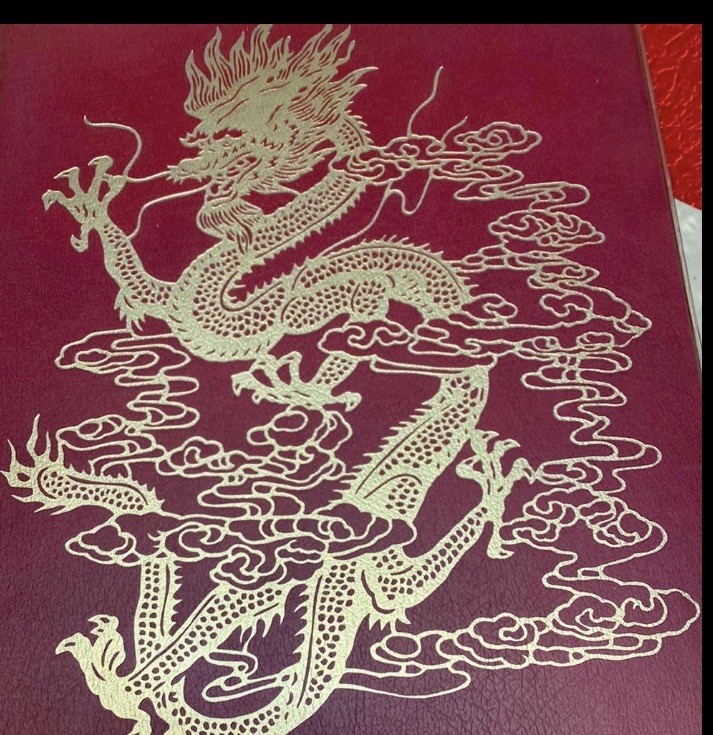 Journey to china book -Leather by National Geographic society 518 pages