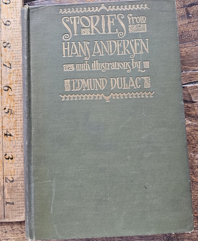 Edmund Dulac illustrated Fairy Tale Stories From Hans Andersen Color Plates