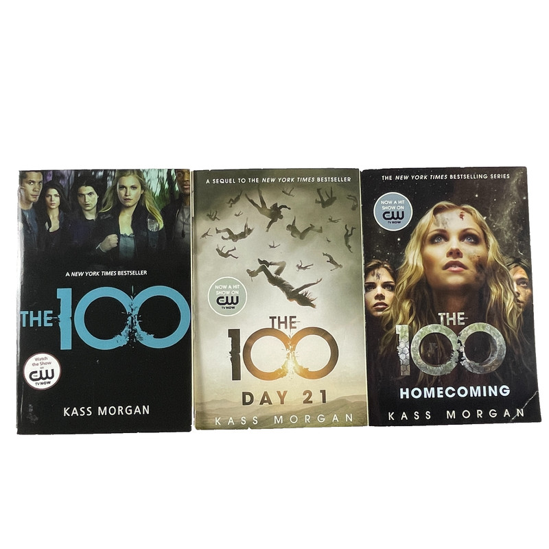 The 100 Series 3 Book Lot by Kass Morgan – The 100, Day 21, Homecoming – TPB