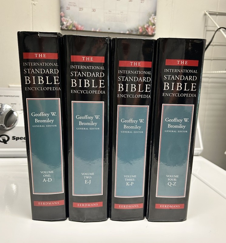 International Standard Bible Encyclopedias 4 Volume Set Geoffrey W. Bromiley