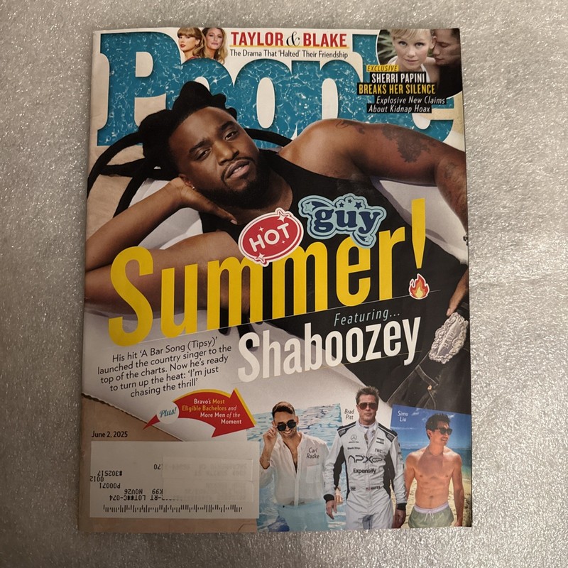 SHABOOZEY June 2 2025 PEOPLE MAGAZINE Sherri Papini * Taylor Swift Blake Lively