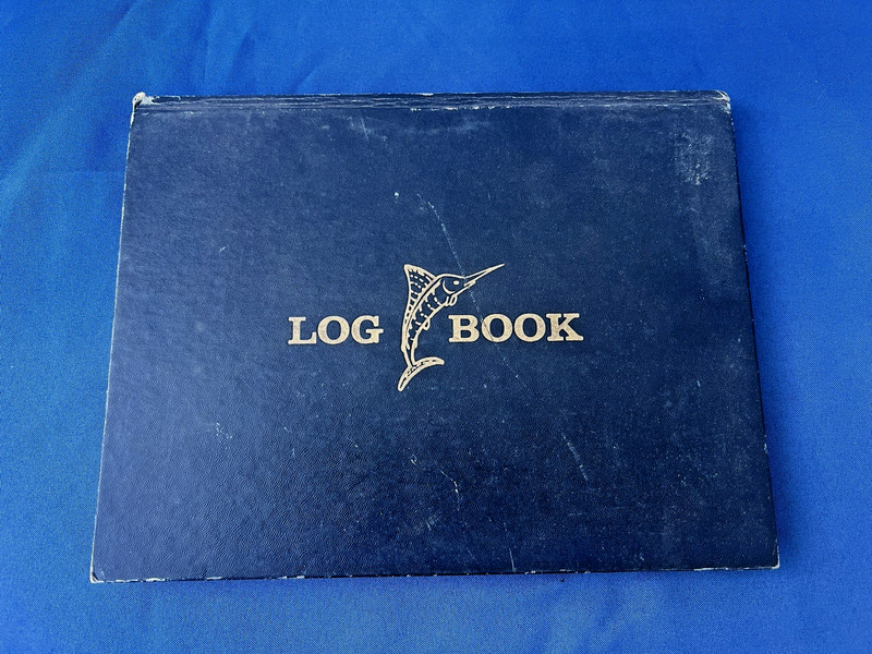 Perko Ships Marine Log Book Vintage Nautical