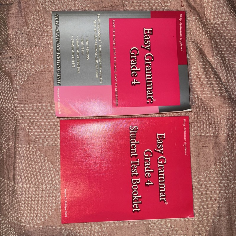 Easy Grammar : Grade 4 teacher Edition by Wanda C. Phillips (Trade Paperback)