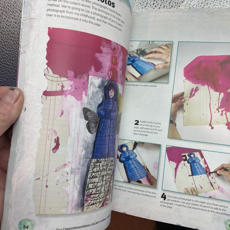 Art Journal Courage: Fearless Mixed Media Techniques for Journaling BravelyNEW gallery