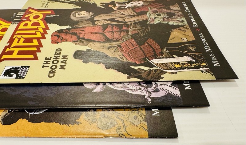 HELLBOY THE CROOKED MAN Corben #s 1-3 [2008 3 Comics Dark Horse] NM Mignola BPRD gallery
