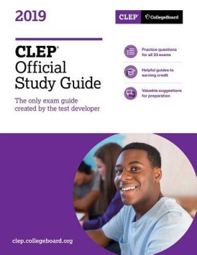 CLEP Official Study Guide 2019 – Paperback By The College Board – GOOD