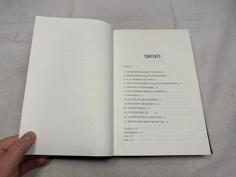The Signal and the Noise Nate Silver 2012 First Printing Hardcover Penguin Press gallery