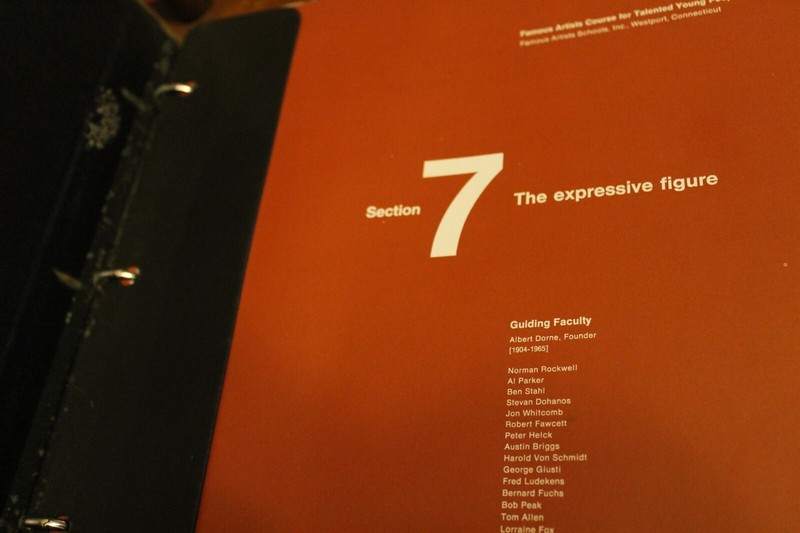 Famous Artists Course for Talented Young People ~ 1967 Binder Course 7-12 gallery