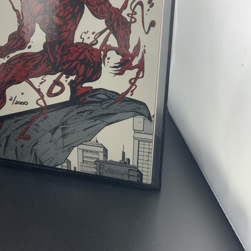 Spider-Man Carnage (Marvel Comics) Singed Mark Bagley W/COA gallery