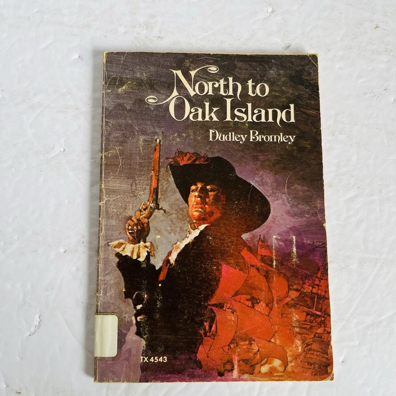 North to Oak Island Dudley Bromley 1977 Vintage Scholastic Paperback Money Pit