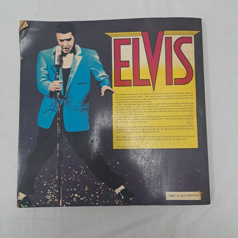 ELVIS PRESLEY - THE ILLUSTRATED RECORD - ROY CARR MICK FARREN 1982 HARMONY gallery