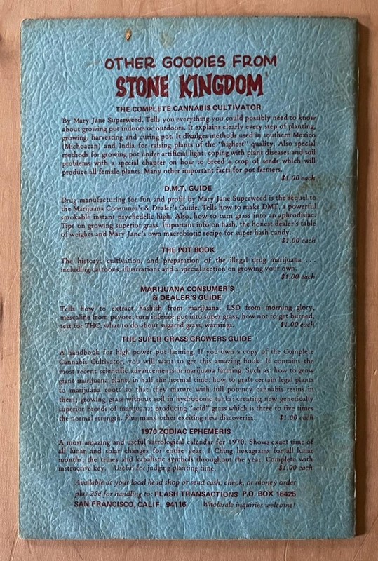 HERBAL HIGHS 1970 Stone Kingdom Syndicate Publication Natural Legal Psychedelics gallery