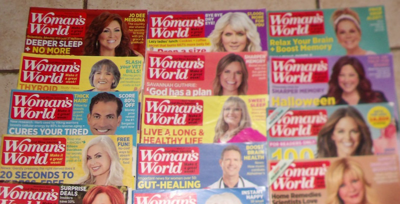 Woman's World Magazine Lot of 18 Issues 2023-2024 2025 gallery