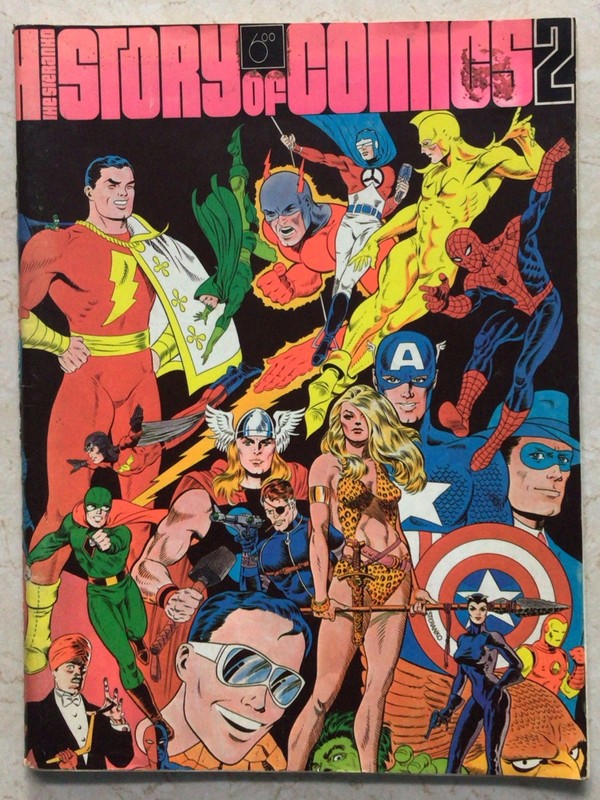 The Steranko History Of Comics Vol # 2, 1972. Published by Supergraphics.